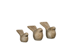 Fantail Birds Set of 3