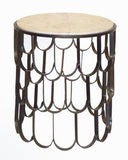 Fish Scale Side Table