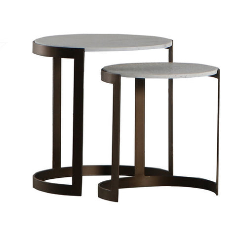 Raoul set of two side tables